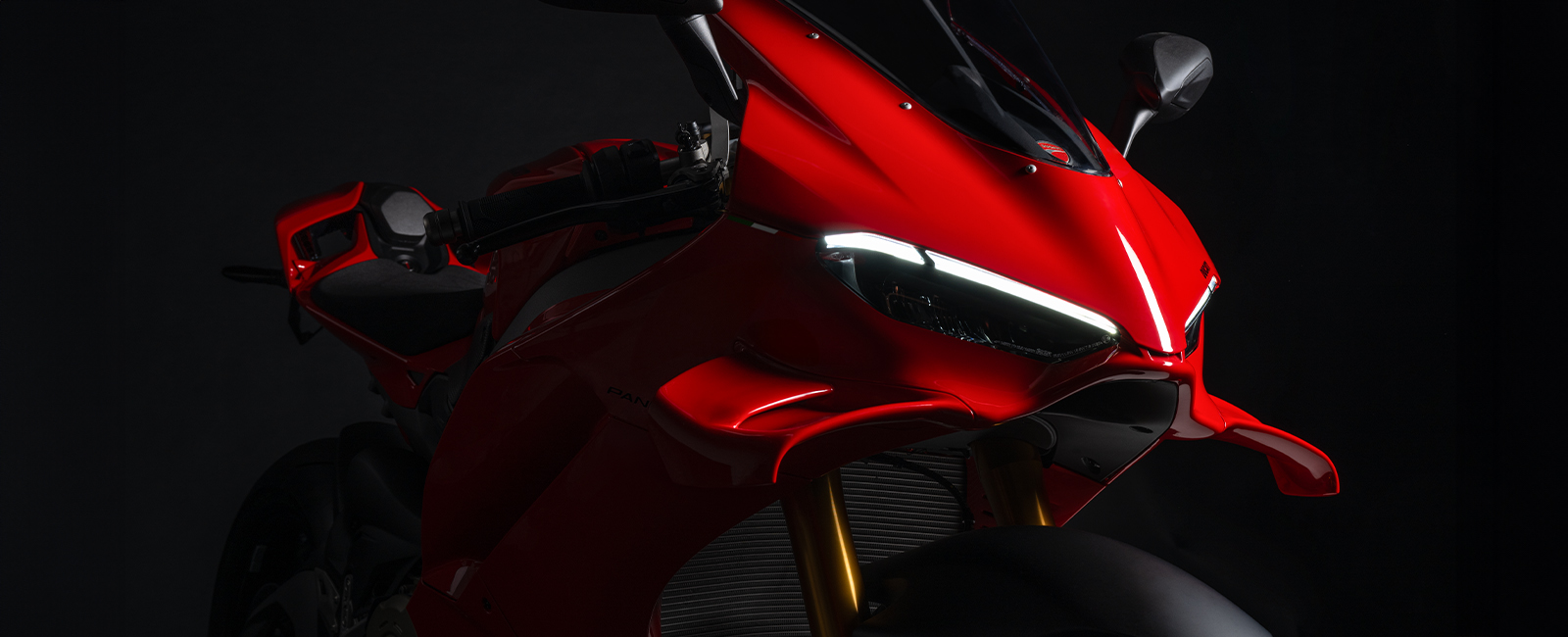 Ducati Panigale V4 on track